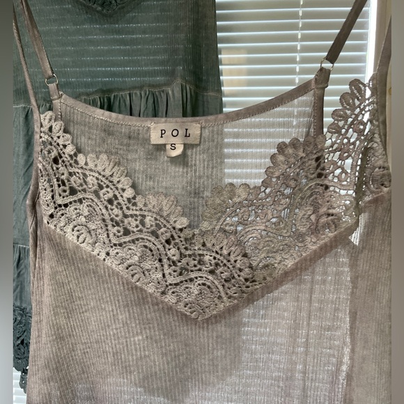 POL Gray Multiple use top: Dress, Tunic, Camisoles NWOT - Picture 7 of 16